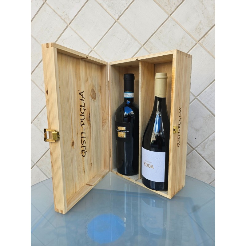 Scatola in legno Gusti Di Puglia GDP5