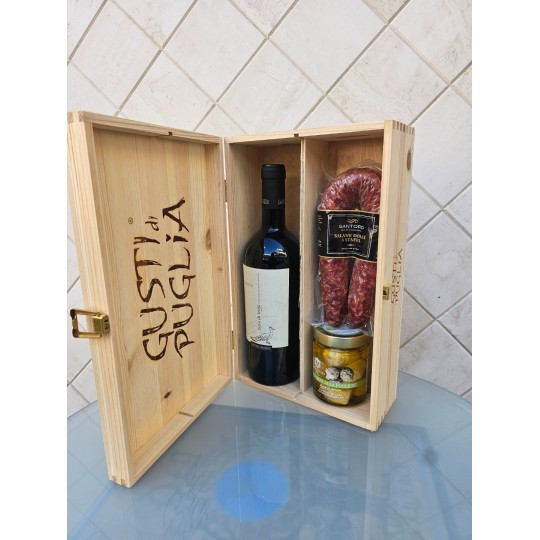 Scatola in legno Gusti Di Puglia GDP6