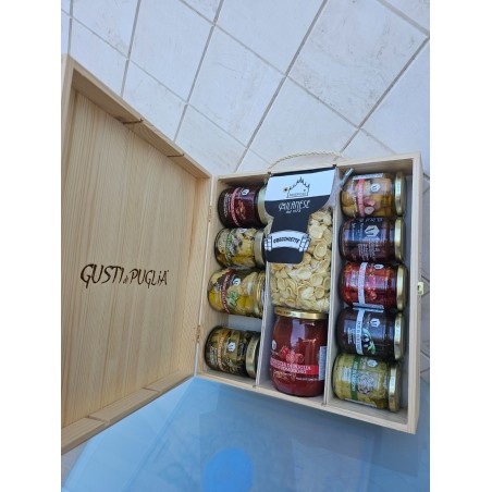 Scatola in legno Gusti Di Puglia GDP9