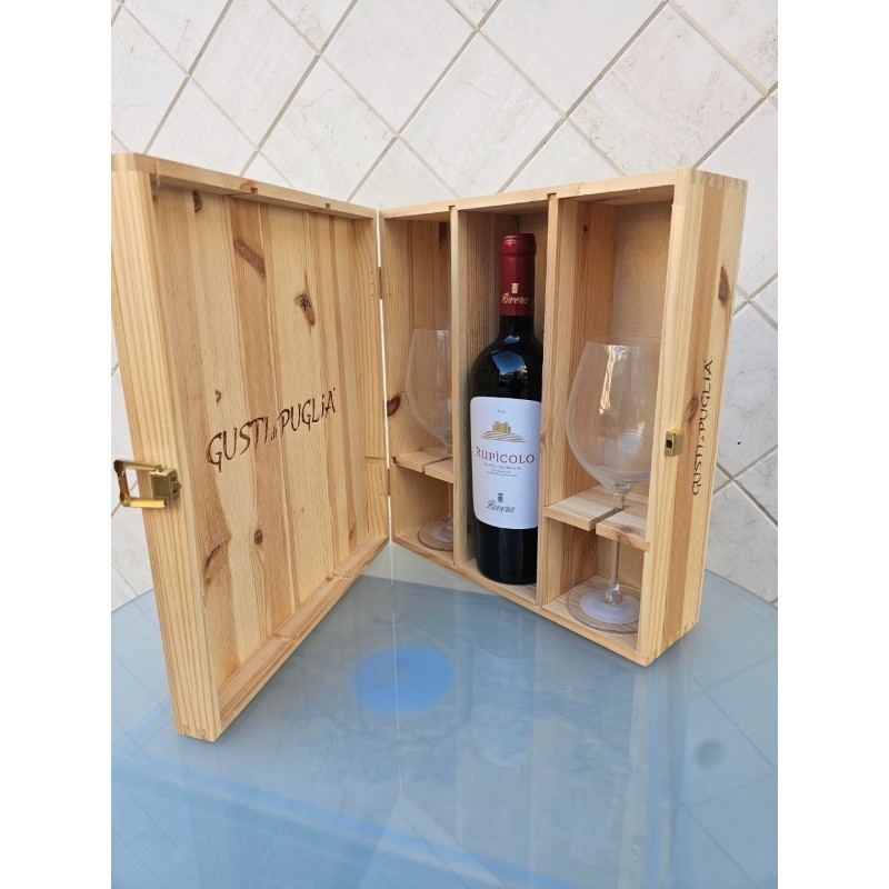 Scatola in legno Gusti Di Puglia GDP12
