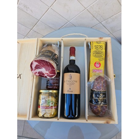 SCATOLA IN LEGNO GUSTI DI PUGLIA GDP13