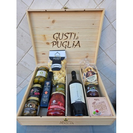 Scatola in legno Gusti Di Puglia GDP15