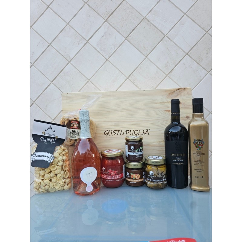 Scatola in legno Gusti Di Puglia GDP16