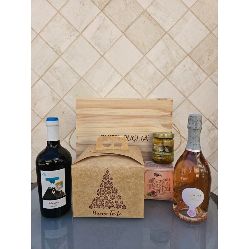 Scatola in legno Gusti Di Puglia GDP17