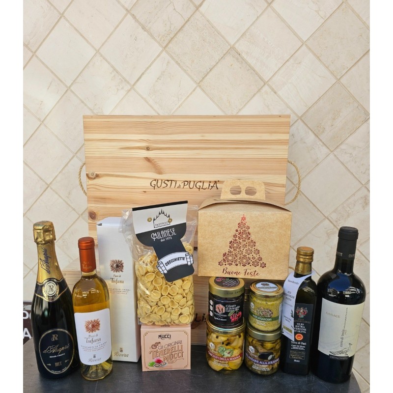 Scatola in legno Gusti Di Puglia GDP19