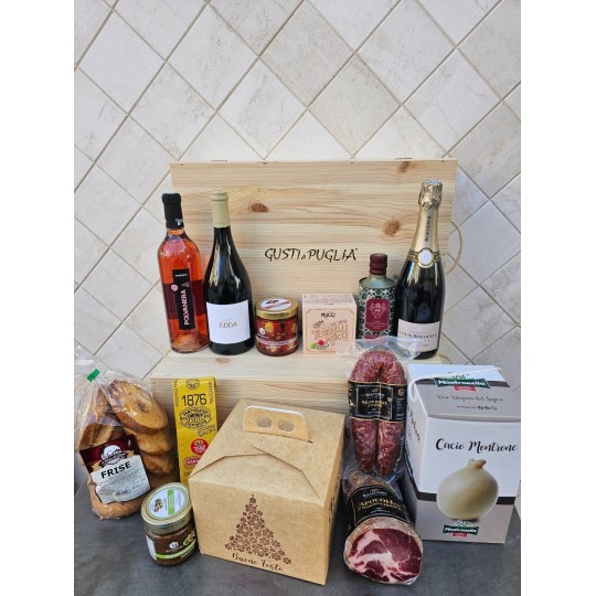 Scatola in legno Gusti Di Puglia GDP20