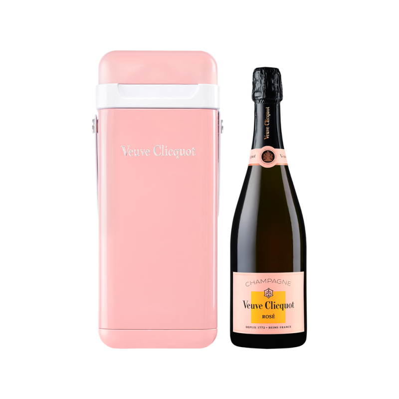 Clicquot Champagne Fridge by Smeg Brut Rosé Champagne Veuve Clicquo...