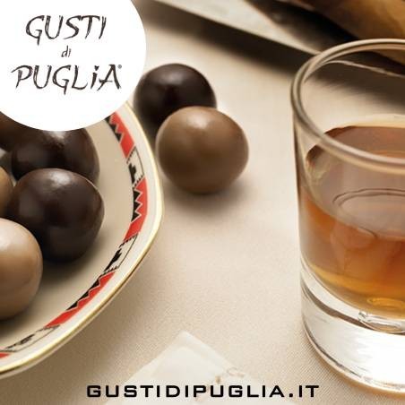 With liqueur
